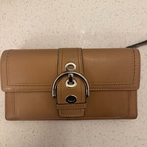 Vintage Coach SoHo Buckle Trifold Wallet